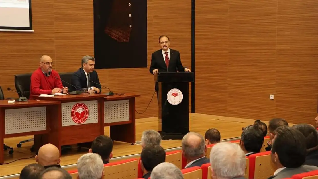 Siirt'te Coğrafi İşaretlerin ve Markaların Korunması' Konulu Konferans