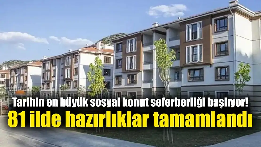 Siirt'te de Hazırlıklar Tamamlandı: Tarihin En Büyük Sosyal Konut Seferberliği Başlıyor!