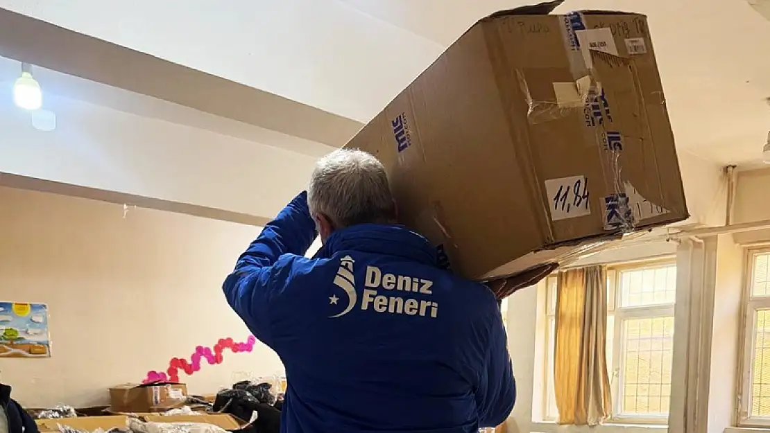 Siirt'te Deniz Feneri Derneği Yaptığı Yardımlarla Fark Yarattı