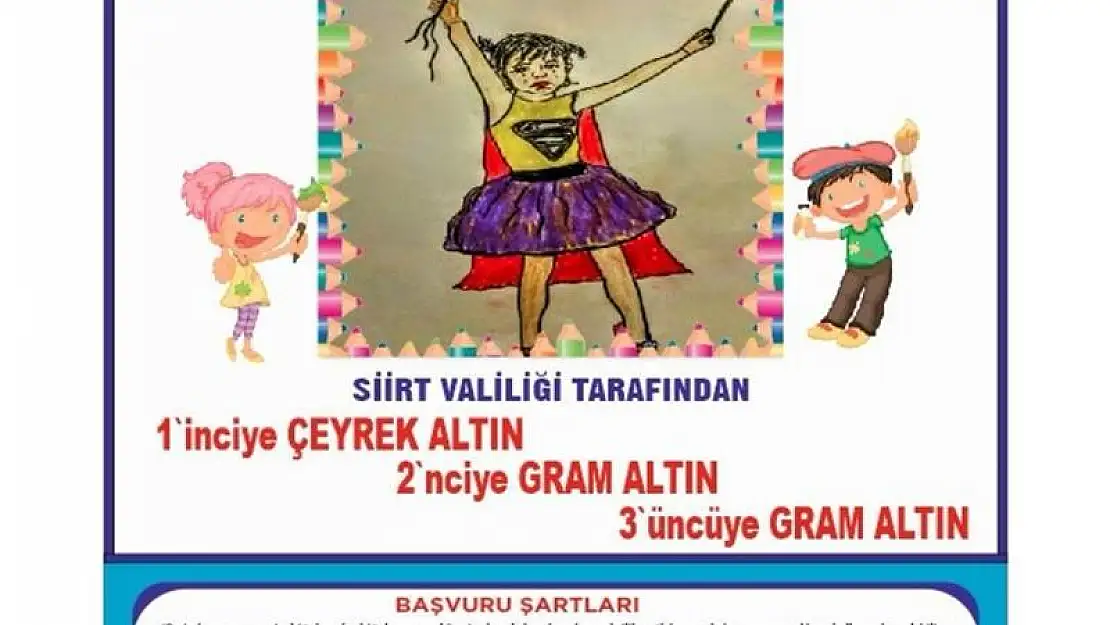 Siirt'te Diyabetli Öğrenciler Arasında Diyabet Konulu Ödüllü Resim Yarışması