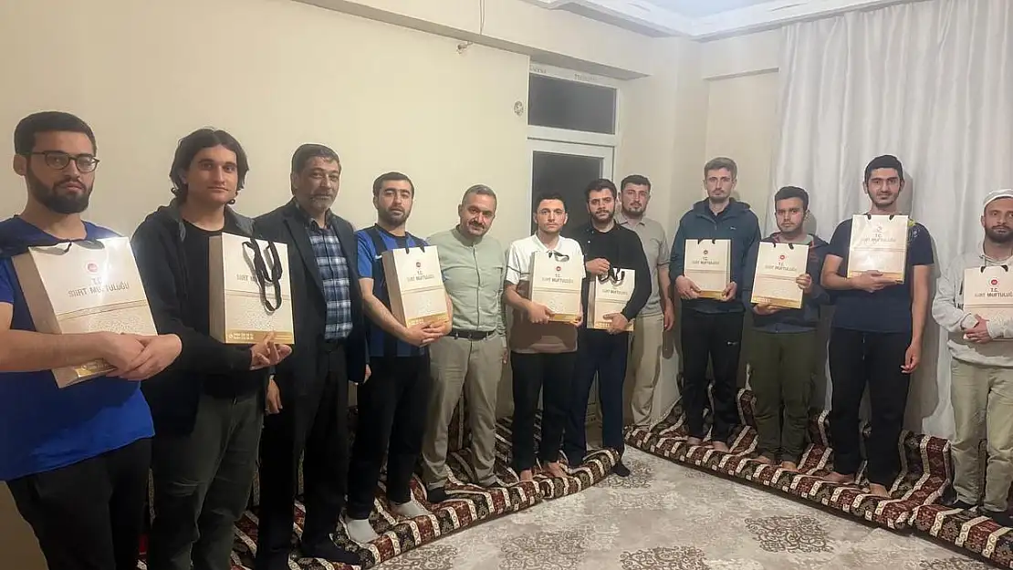 Siirt'te Diyanet İşleri Başkanlığına Bağlı Manevi Danışmanlardan Hadis Yarışması