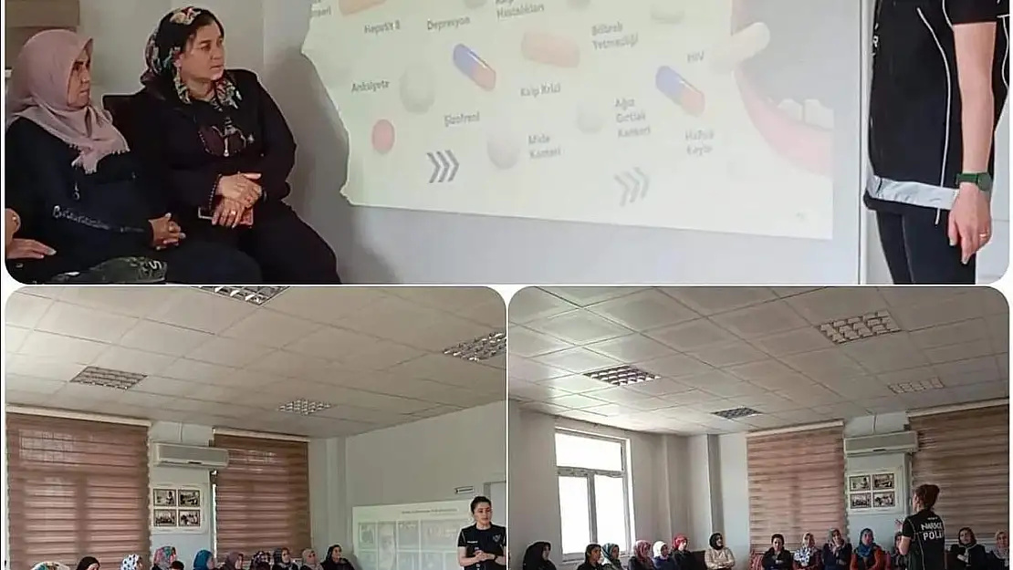 Siirt'te En İyi Narkotik Polisi Anne Projesi Kapsamında Eğitim Düzenlendi