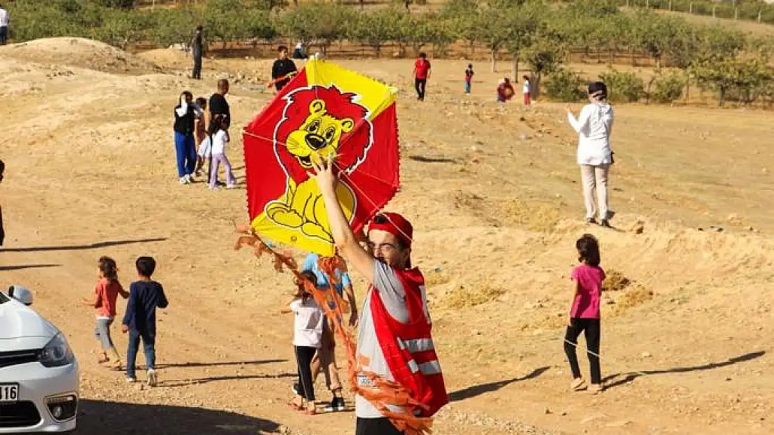 Siirt'te Engelli Bireyler Uçurtma Şenliği İle Gönüllerince Eğlendiler!