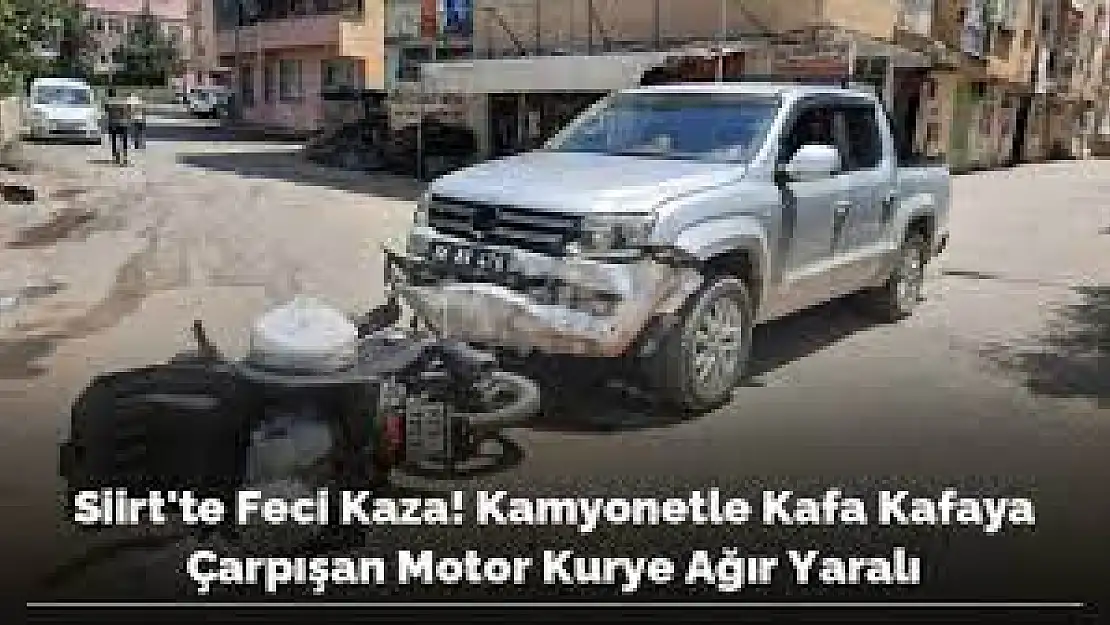 Siirt'te Feci Kaza!