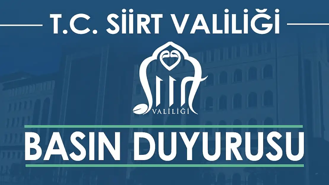 Siirt'te Gösteri ve Yürüyüşler (4) Gün Süreyle Yasaklandı
