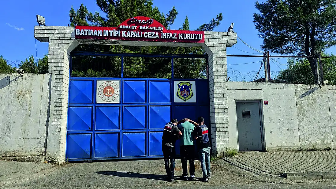 Siirt'te Hakkında (10) Yıl (9) Ay Kesinleşmiş Hapis Cezası Bulunan Şahıs Yakalandı