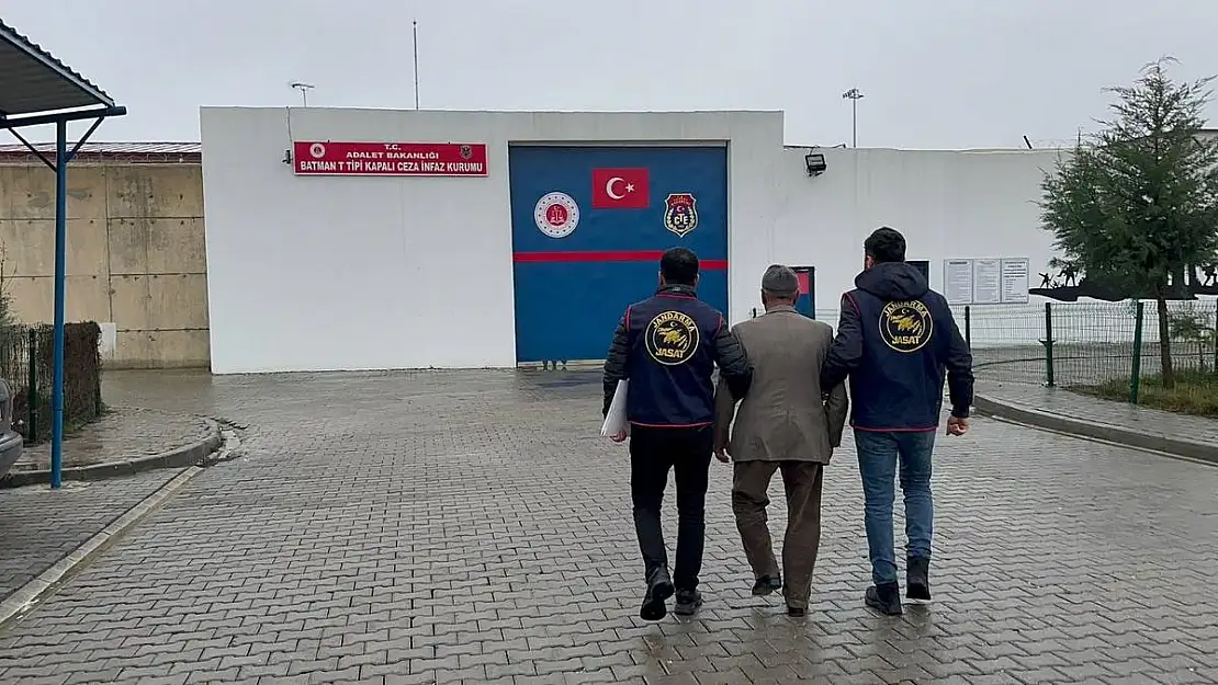 Siirt'te Hakkında 19 Yıl Kesinleşmiş Hapis Cezası Bulunan Firari Şahıs Yakalandı
