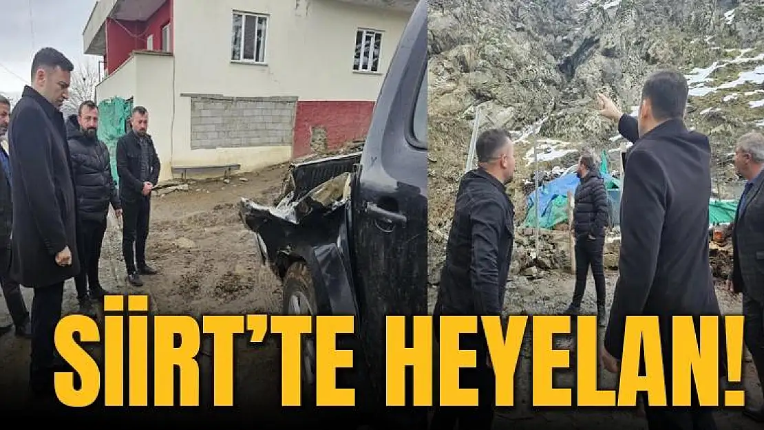 Siirt'te Heyelan!