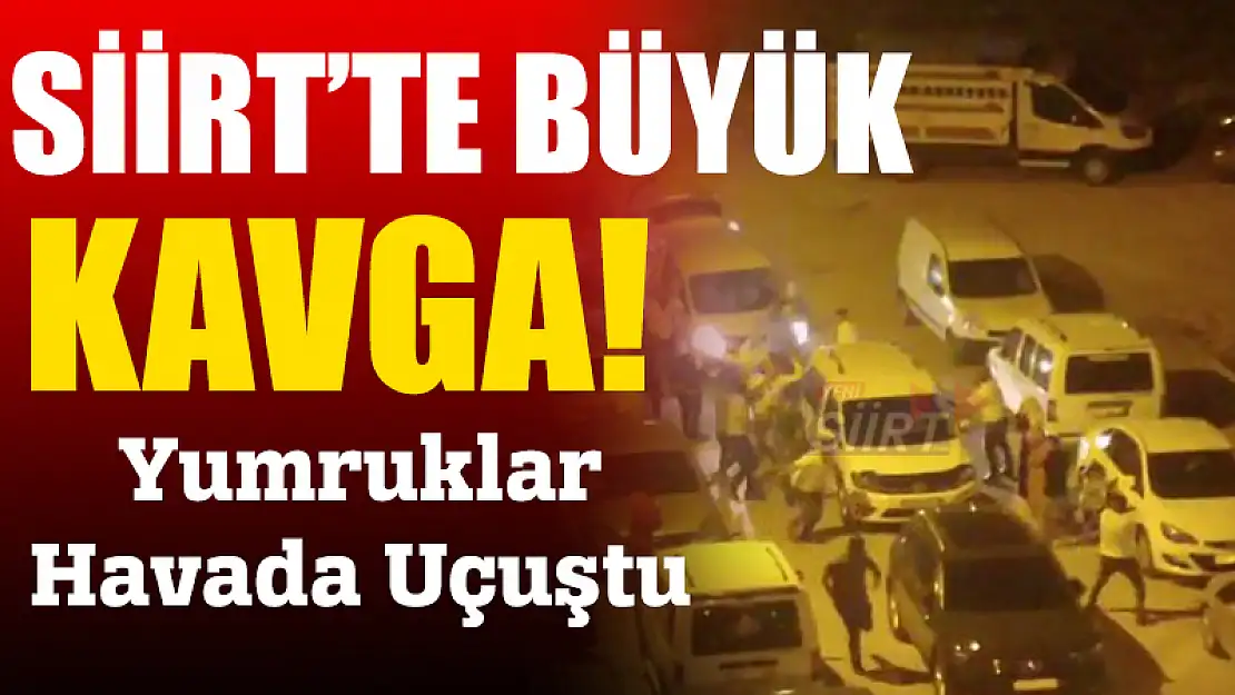 Siirt'te İki Aile Arasında Çıkan Kavgada 1 Kişi Yaralandı