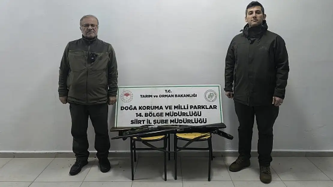 Siirt'te Kaçak Avcılara 23.766 TL Para Cezası!