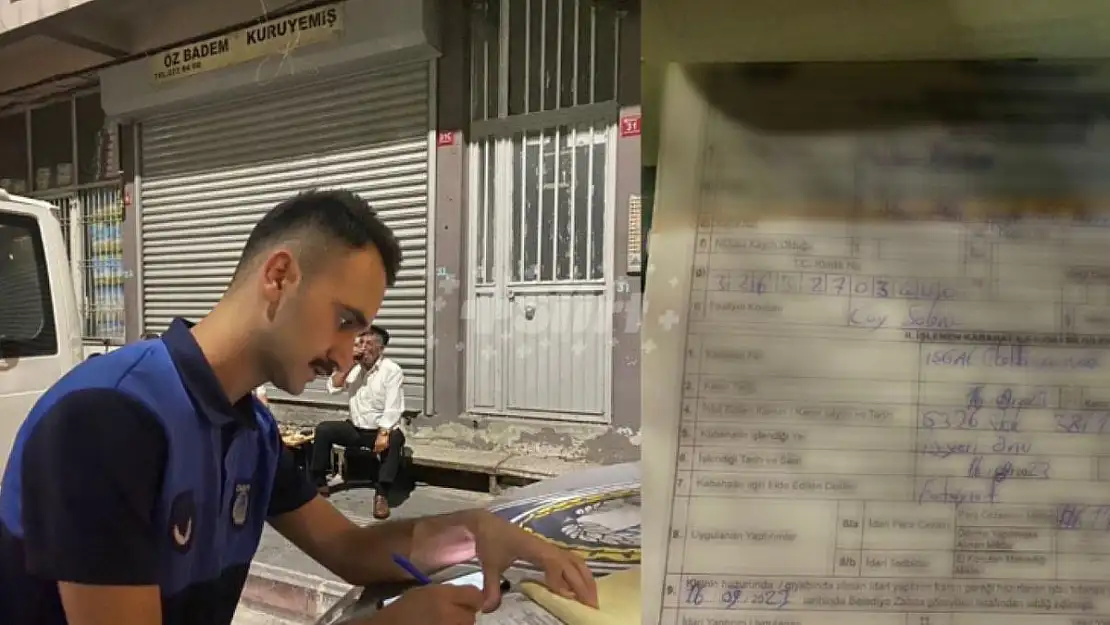 Siirt'te Kaldırım İşgali Yapan İşletmelere İdari Yaptırım!