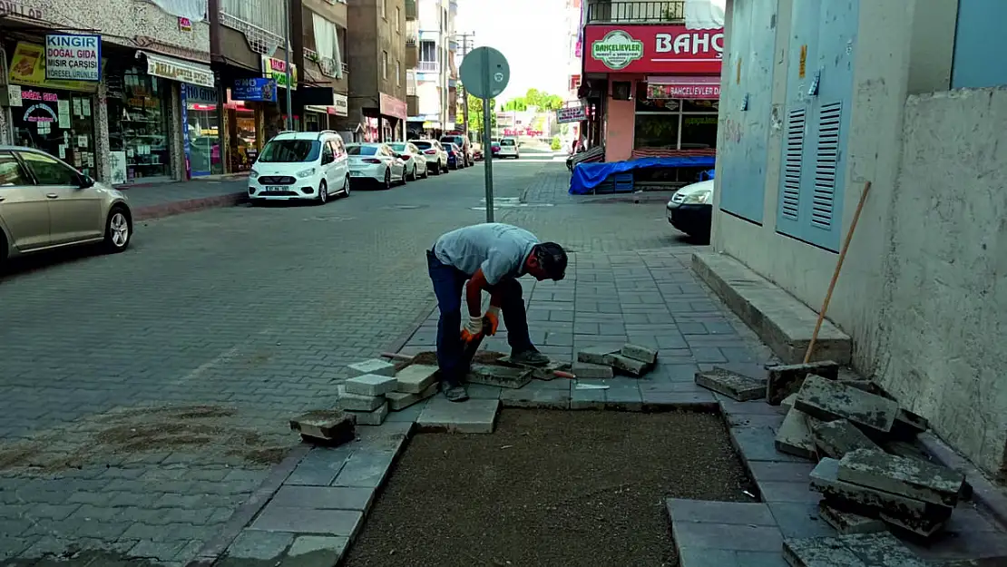Siirt'te Kilit Parke ve Yol Bakım Çalışmaları