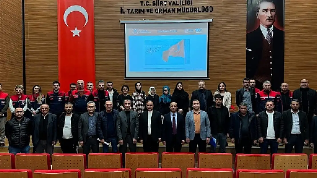 Siirt'te Kırsal Kalkınma ve Sulama Destekleri Toplantısı