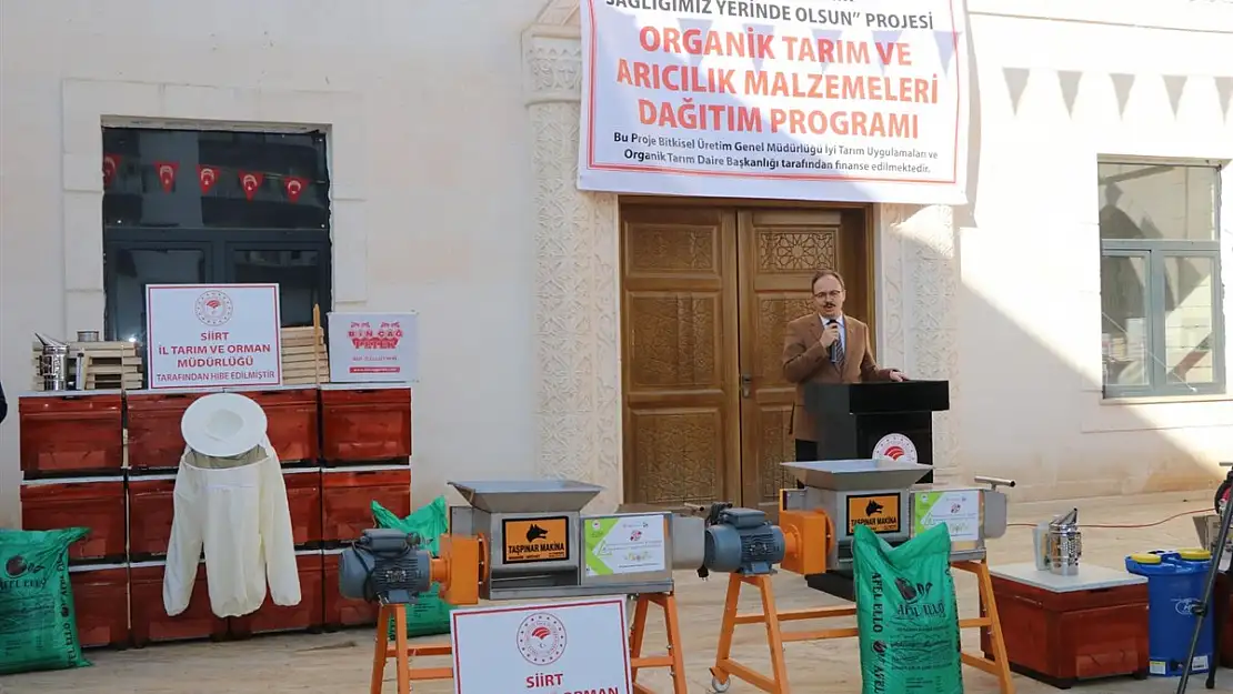 Siirt'te Kırsal Kalkınmaya Büyük Destek