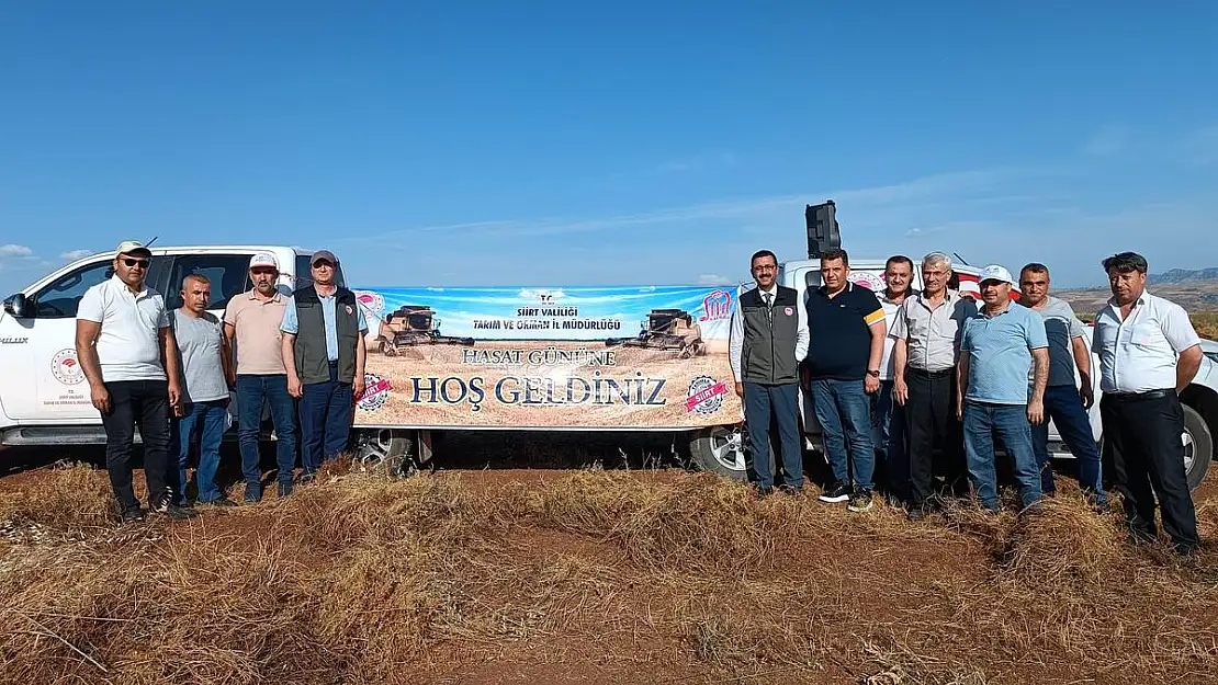 Siirt'te Mercimek Hasadı Başladı