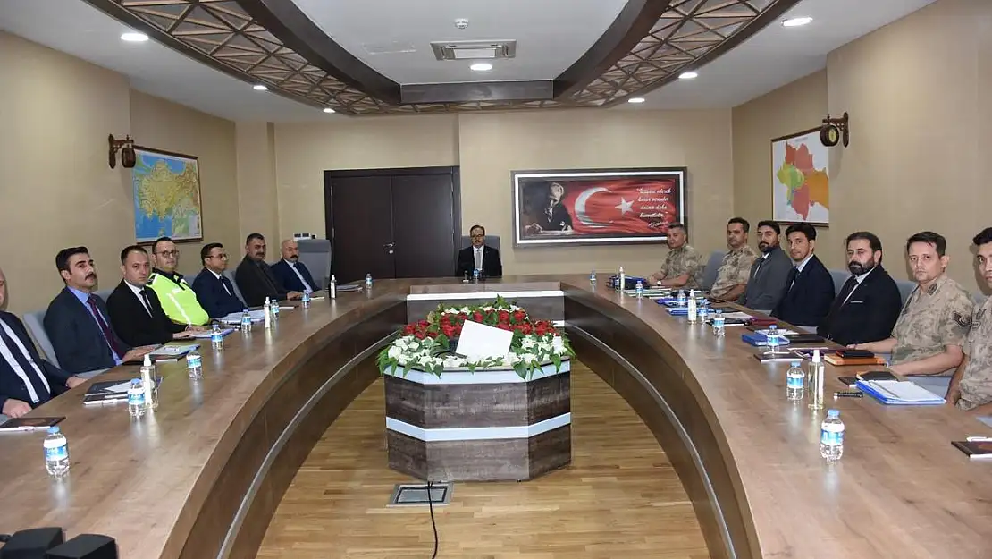 Siirt'te Okullarda Alınacak Önlemler Masaya Yatırıldı