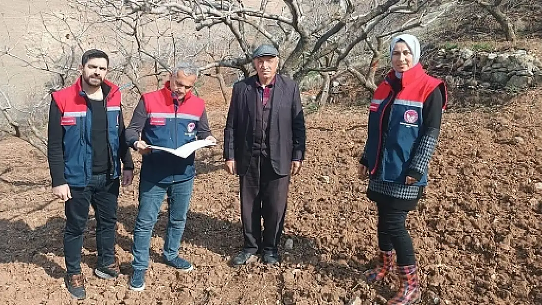 Siirt'te Organik Tarım Başvurularına Sahada Denetleme