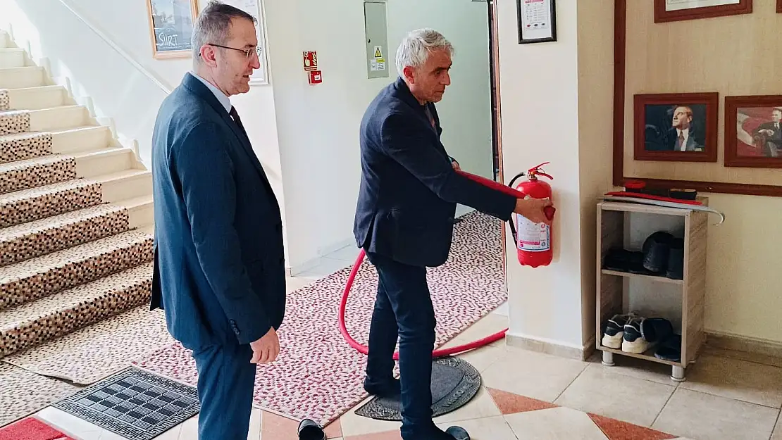 Siirt'te Özel Yurtlara Denetim