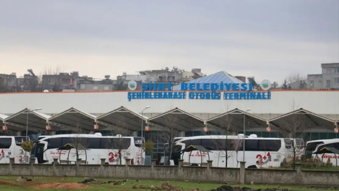 SİİRT'TE ŞEHİRLERARASI OTOBÜS BİLETLERİNE ZAM YAPILDI!