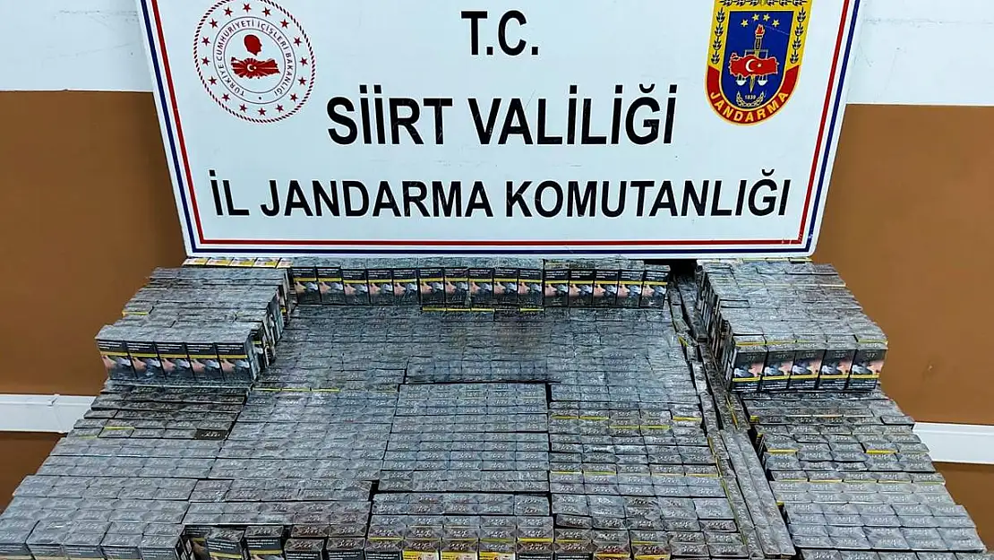 Siirt'te Sigara Kaçakçılarına Geçit Yok!
