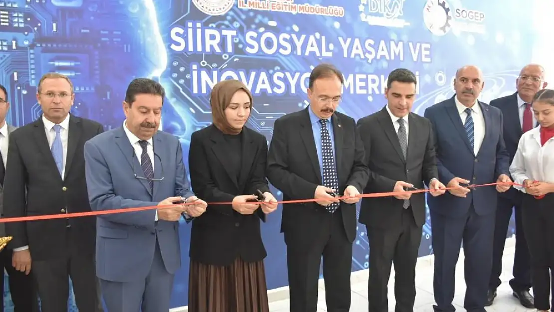 Siirt'te Sosyal Yaşam ve İnovasyon Merkezi'nin Açılışı Yapıldı