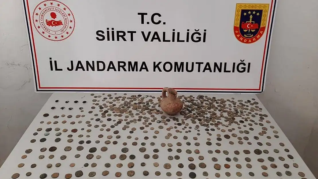 Siirt'te Tarihi Eser Operasyonu