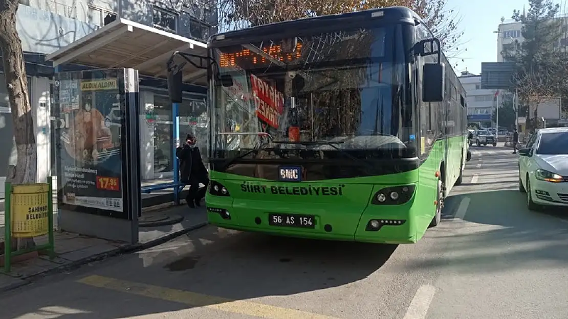 Siirt'te Toplu Taşımaya Zam Geldi!