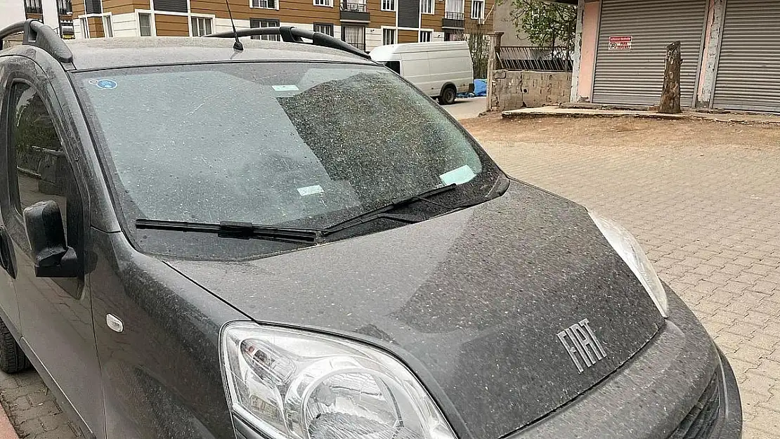 Siirt'te Toz Bulutları Gündelik Hayatı Olumsuz Etkiledi