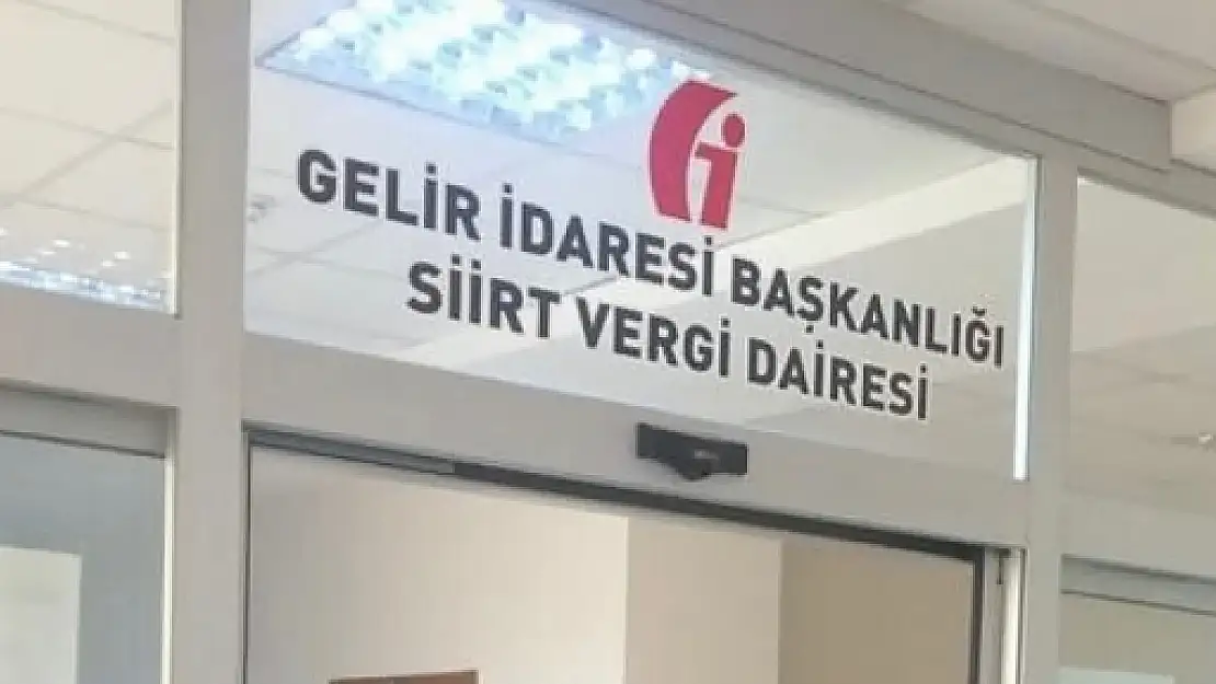 Siirt'te Vergi Duyarlılığı!