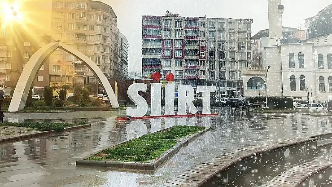 Siirt'te yağış var mı? Siirt'te bugün hava durumu nasıl olacak? İşte detaylar..