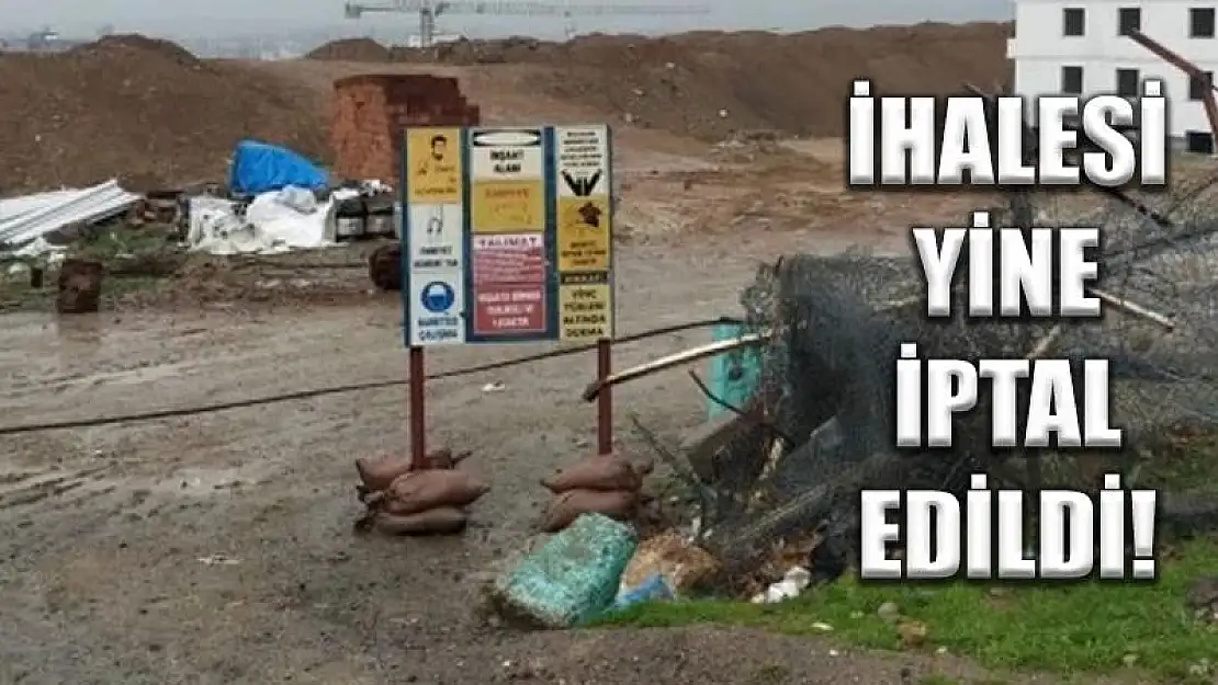 Siirt'te Yarım Kalan Cezaevi İnşaatı Projesi Yeni İhalesi Yine İptal Edildi
