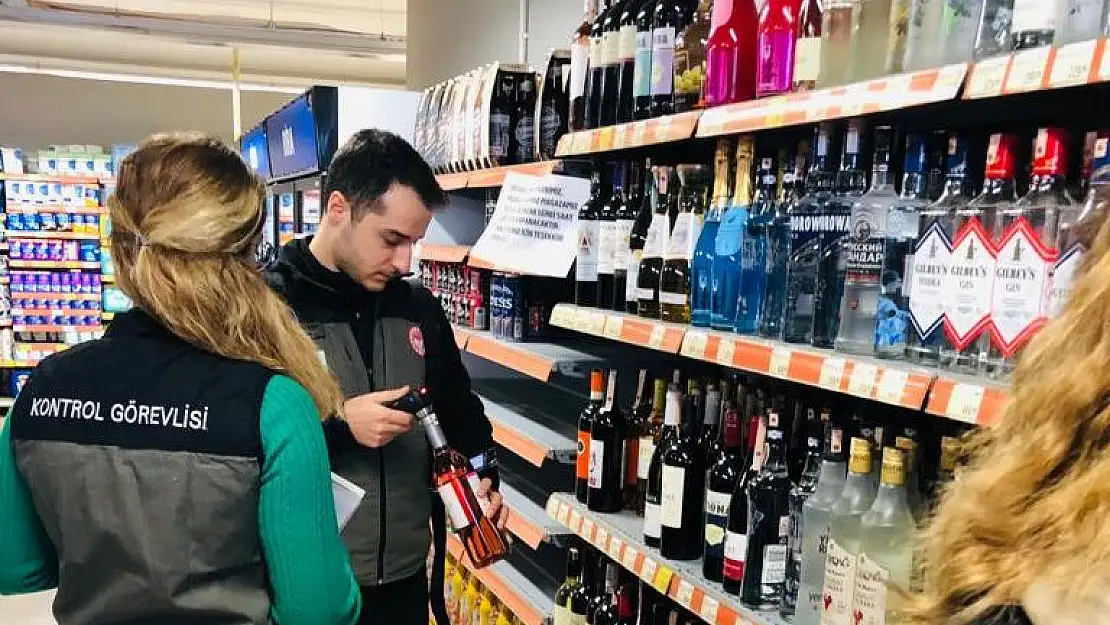 Siirt'te Yılbaşı Öncesi Gıda ve Alkollü İçecek Denetimi Yapıldı
