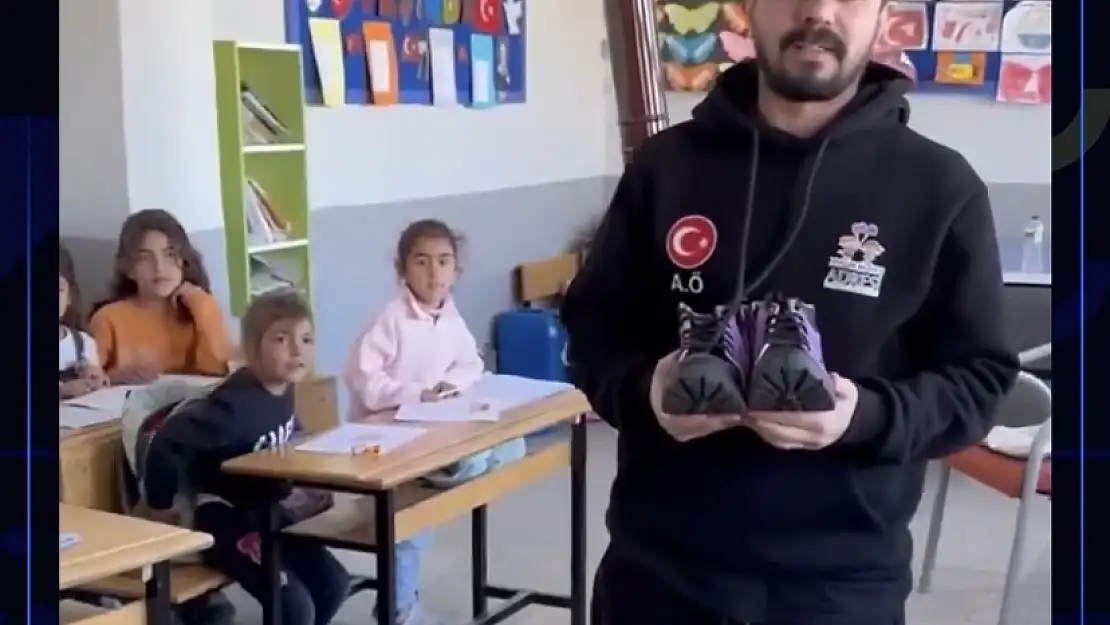 Siirt'teki Köy Okuluna Galatasaraylı Barış Alper Yılmaz'ı Sevenlerden Anlamlı Destek