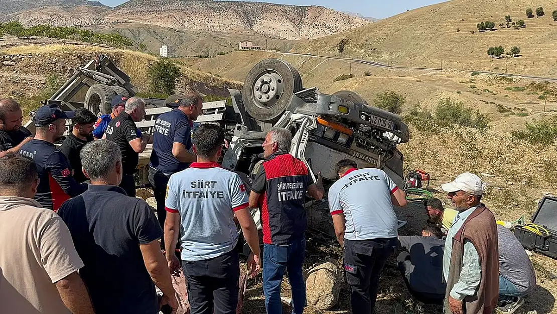 Siirt'teki Trafik Kazasında Ölü ve Yaralılar Var!