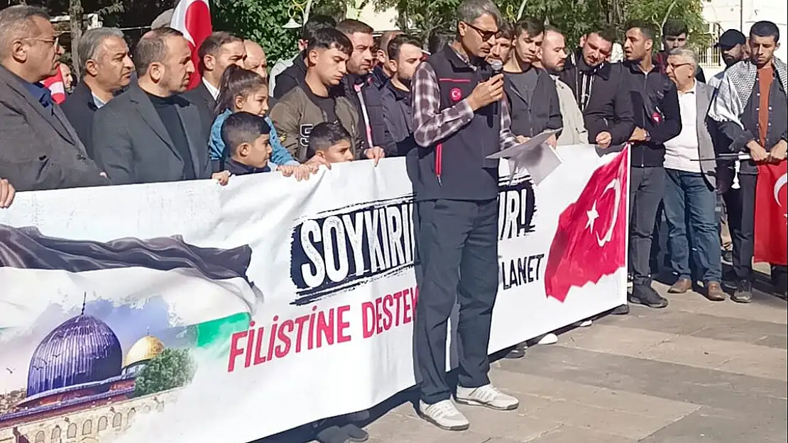 Siirt'ten İncirlik Üssü'ne 'Filistin İçin Özgürlük' Konvoyu