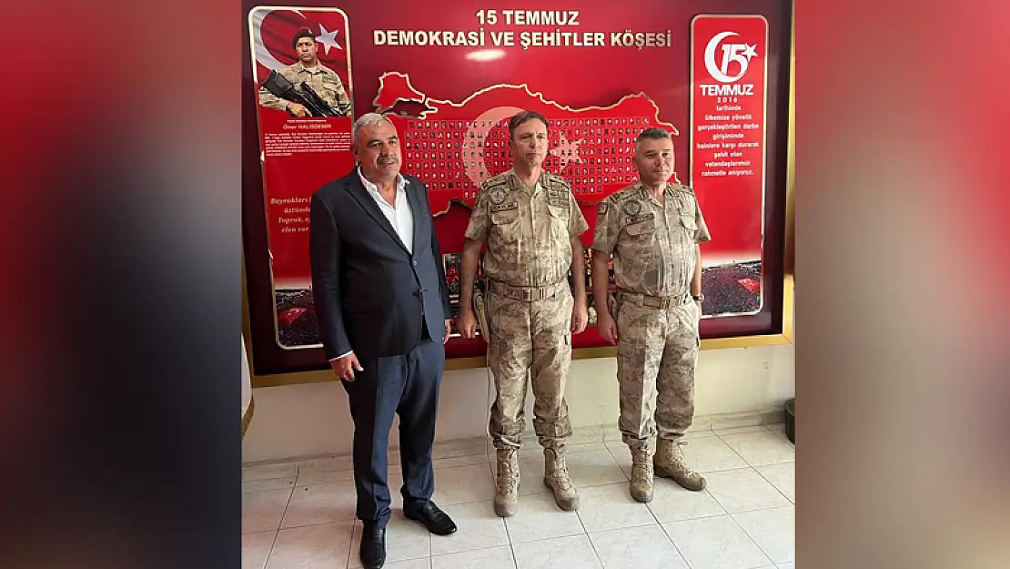 Şırnak Jandarma Bölge Komutanı Tümgeneral Cavlak'tan Siirt Şehit ve Gazi Aileleri Federasyonuna Ziyaret