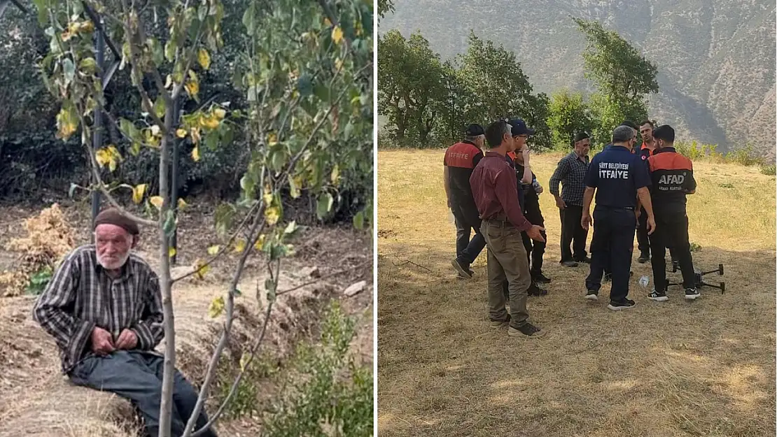 Şirvan'da Kayıp Olan Yaşlı Adam 4. Günün Sonunda Sağ Salim Bulundu
