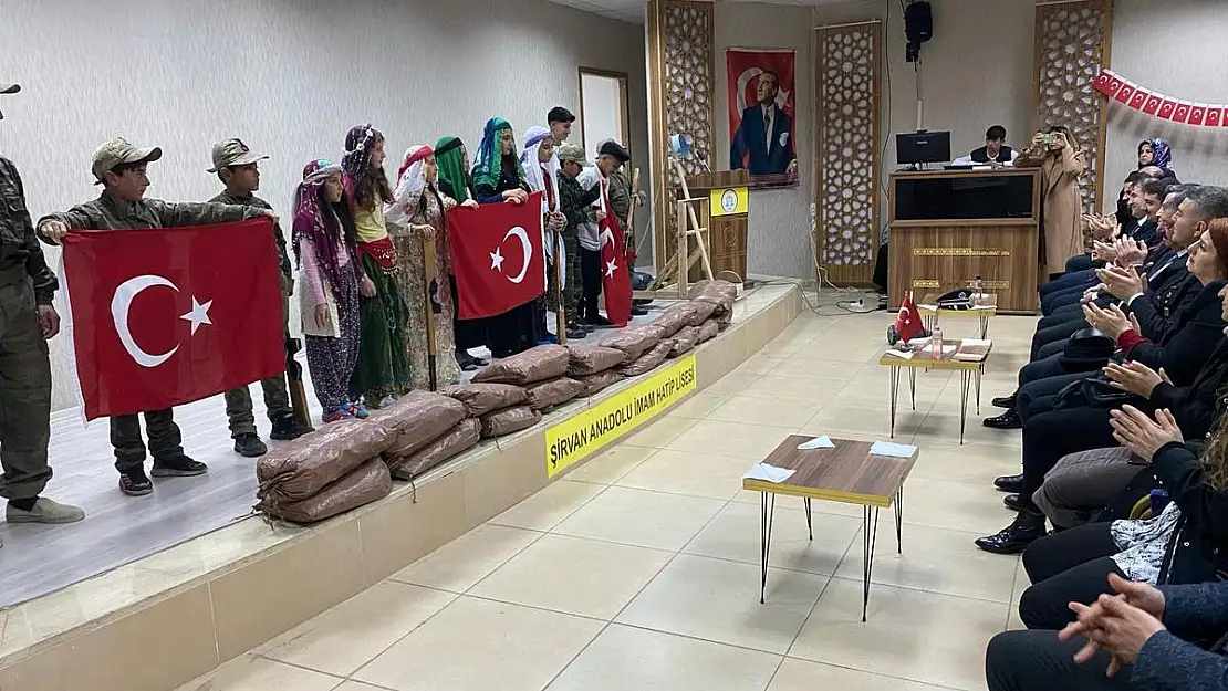Şirvan'da 18 Mart Şehitleri Anma Günü