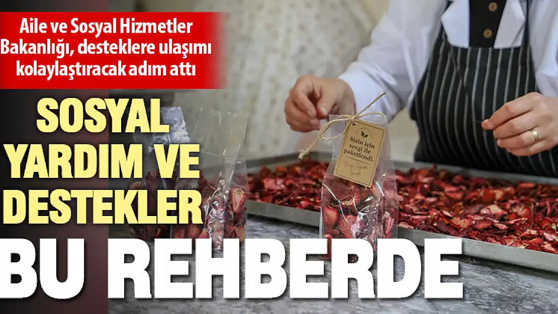Sosyal Hizmetlere ve Sosyal Yardımlara Ulaşım Kolaylaşacak