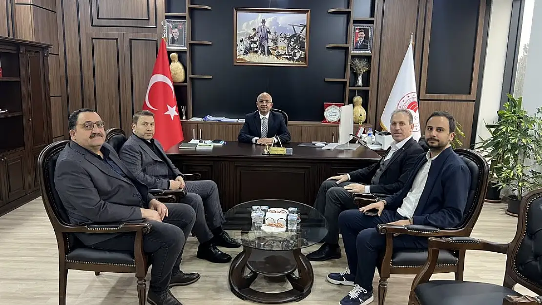 STSO Başkanı Güven Kuzu'dan Tarım İl Müdürü Şanverdi'ye Ziyaret