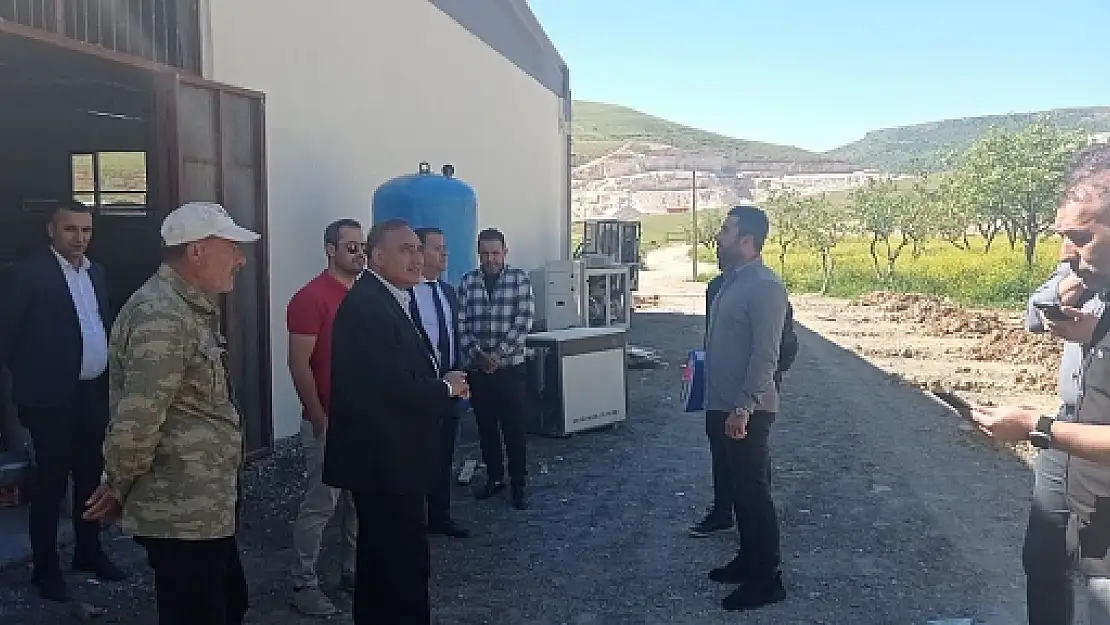 Süt Ürünleri Fabrikası Tamamlanma Aşamasına Geldi