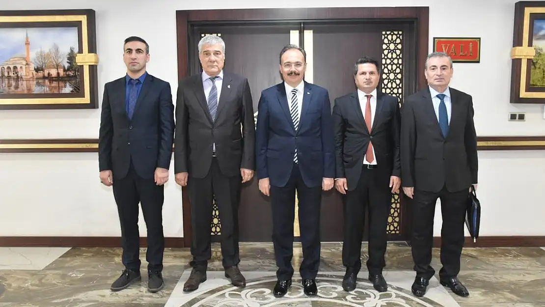 Tapu ve Kadastro VII. Bölge Müdürlüğünden Vali Kızılkaya'ya Ziyaret