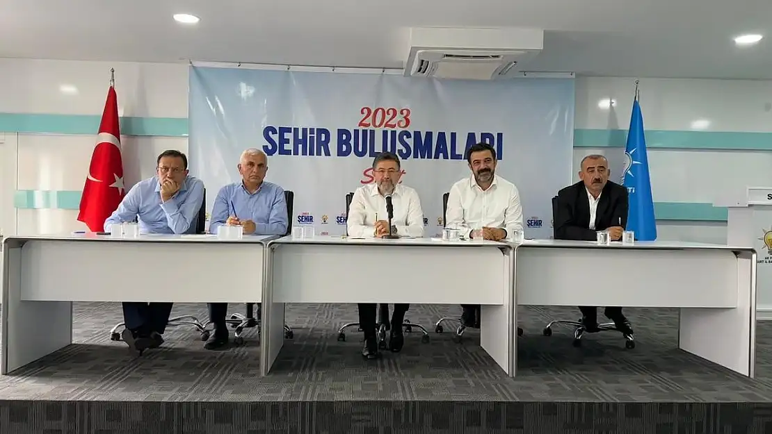 Tarım ve Orman Bakanı Yumaklı: Siirt'te Açılan 3 Kuyudan İletim Hattına Test Amaçlı Su Verilmeye Başlandı
