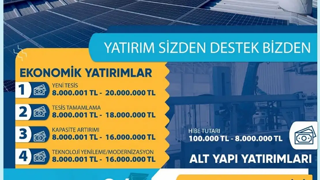 Tarıma Dayalı Yatırımlara %50 Hibe Desteği Verilecek