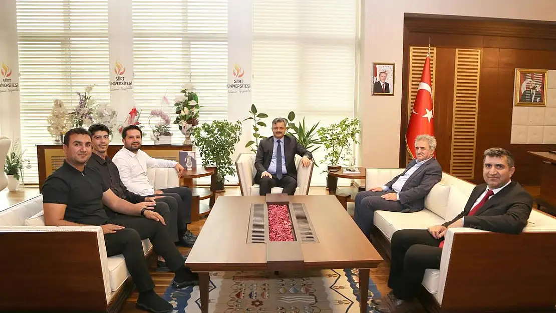 Teknogenç Koleji'nden Rektör Şındak'a Ziyaret