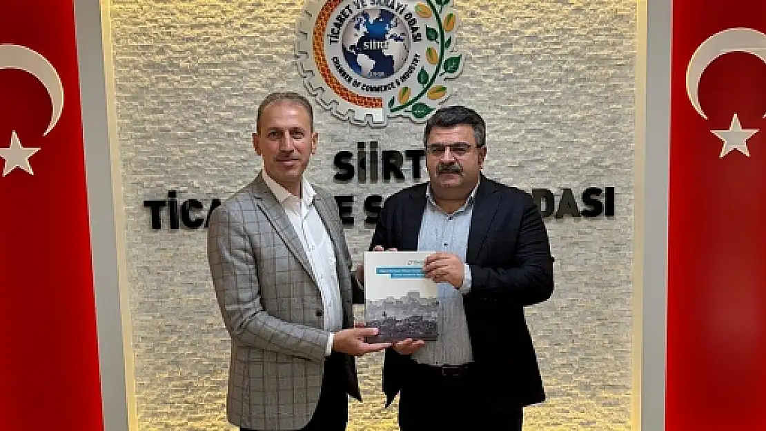 TİHEK Kurul Üyesi Cartı'dan Siirt TSO'na Ziyaret
