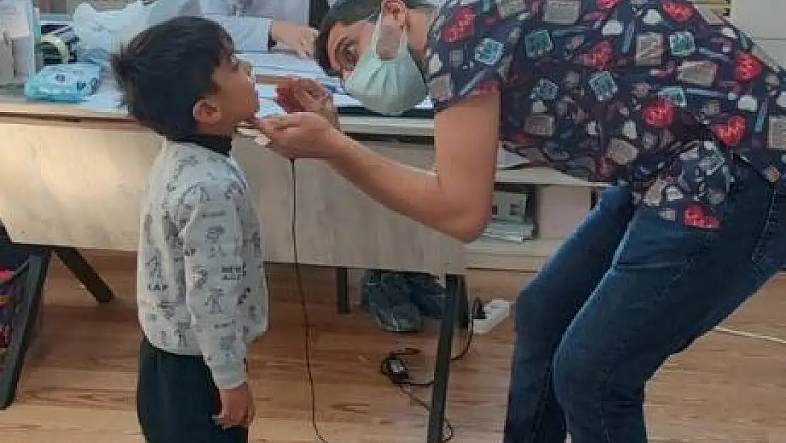 Tillo İlçemizde Öğrencilere Ağız ve Diş Sağlığı Taraması Yapıldı