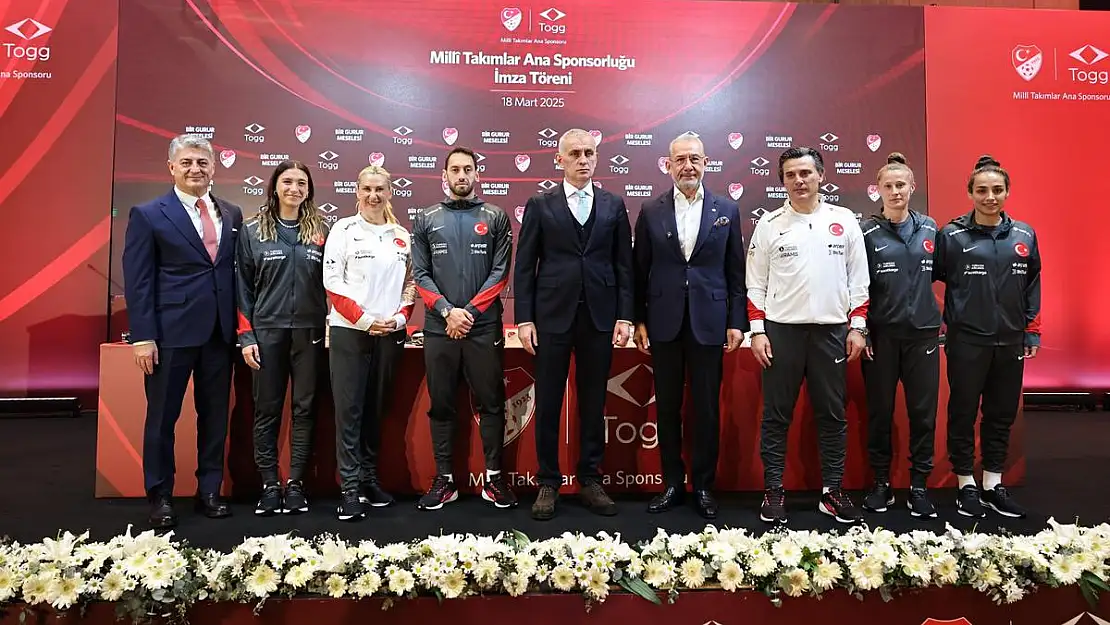Togg, Milli Takımlar Ana Sponsoru Oldu
