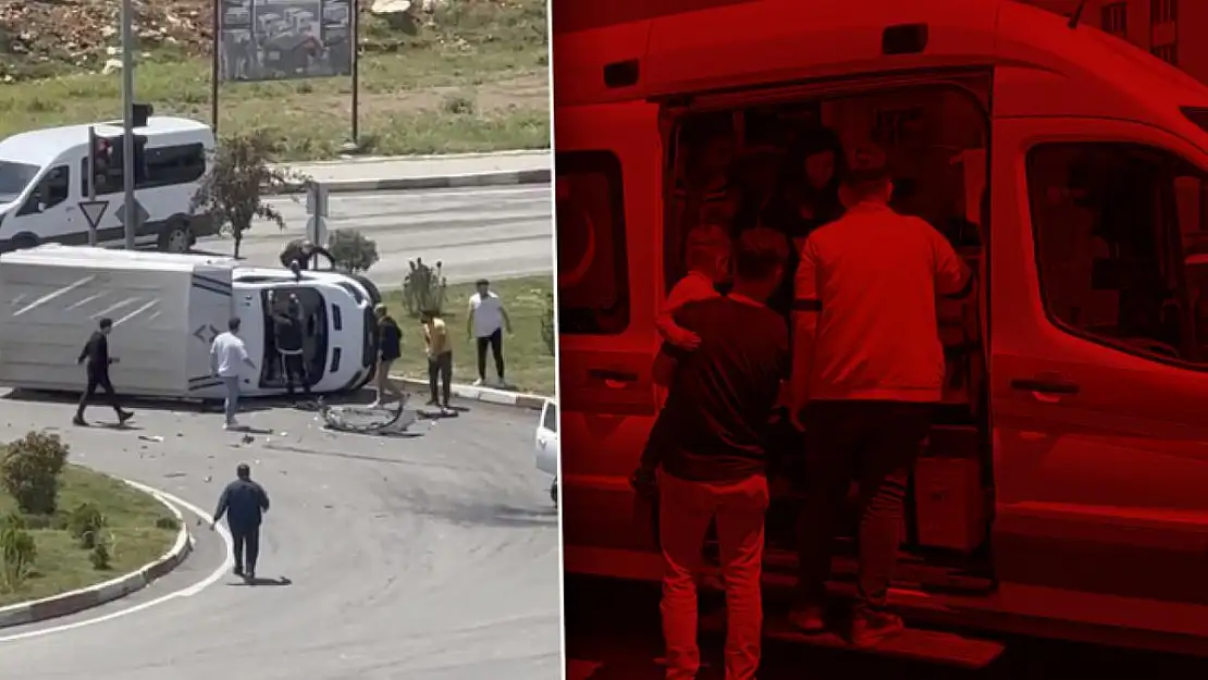 Transit ve Otomobil Çarpıştı: 2'si Çocuk 7 Yaralı