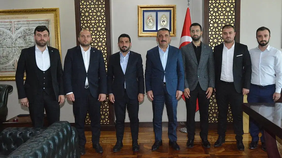 TÜGVA Genel Başkanı İbrahim Beşinci'den Vali Osman Hacıbektaşoğlu'na Ziyaret